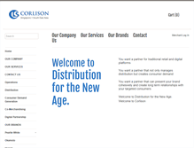 Tablet Screenshot of corlison.com